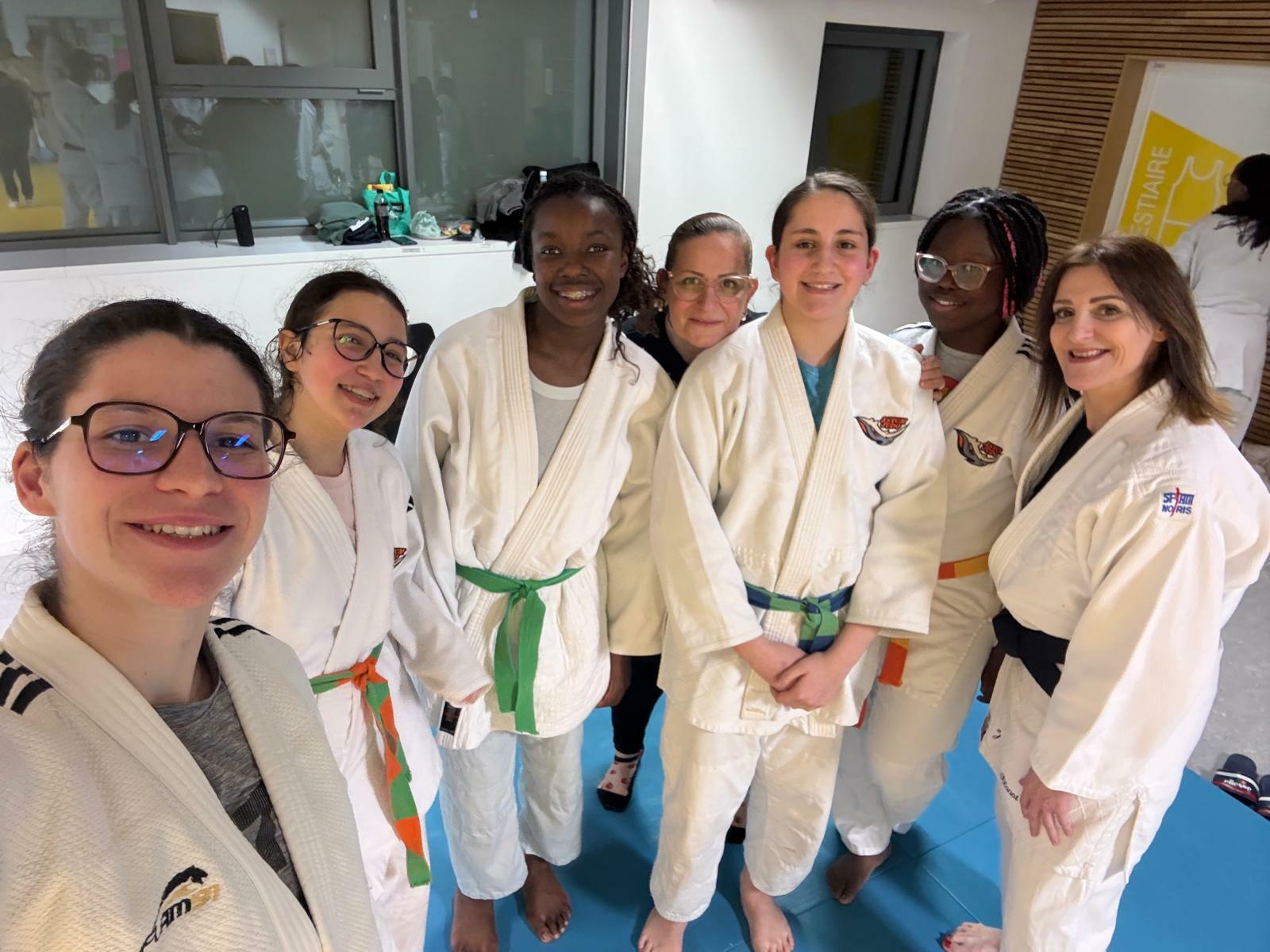 Regroupement des féminines - CD judo 92