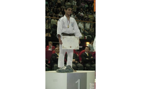 Walide KHYAR, Champion de France Cadet -46 kg