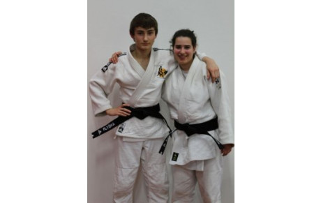 Deux nouvelles ceintures noires à l'ASVCM Judo