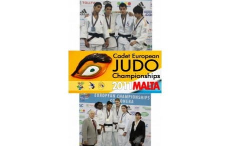 Walide &amp; Roudélie Vice-Champion(ne) d'Europe cadet