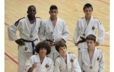 L'équipe des minimes, 3ème au championnat 92