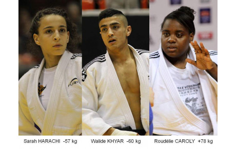 Trois anciens Châtenaisiens sélectionnés au championnat d'europe juniors