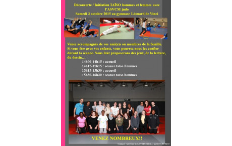 Découverte / initiation taïso hommes et femmes