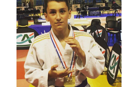 Robin LEZER, champion de France par équipes minimes