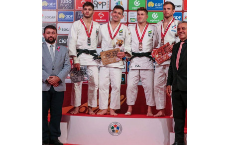 Kilian LE BLOUCH, médaille de bronze au grand Slam du Brésil 2019