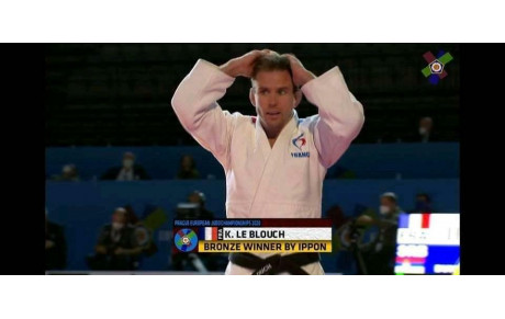 Kilian LE BLOUCH, médaille de bronze au championnat d'Europe 2020 à Prague